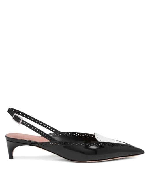 Malone Souliers Black Laurie Pumps