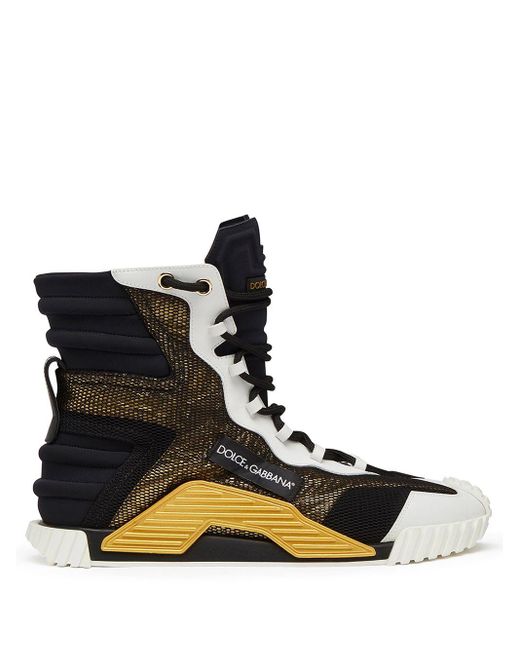 dolce and gabbana ns1 high top sneakers