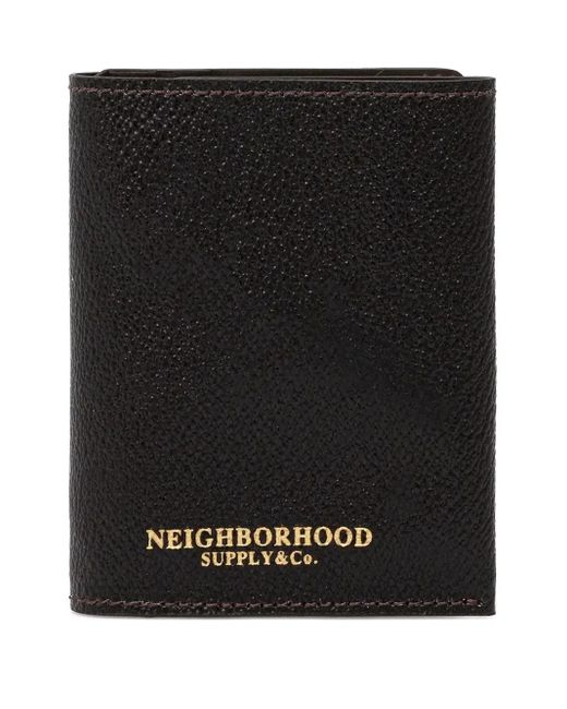 Porte-Cartes À Fermeture Zippée Neighborhood en coloris Black