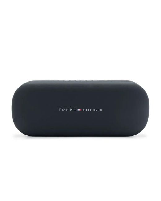 Tommy Hilfiger Blue Pilot-Frame Sunglasses for men