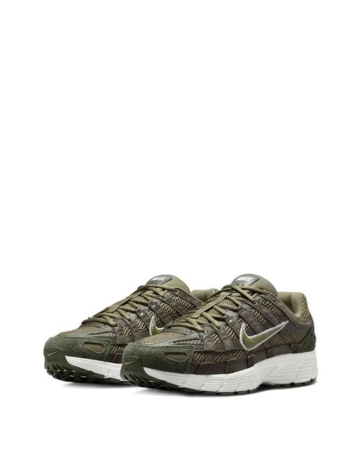 Nike Green P-6000 Mesh Trainers for men