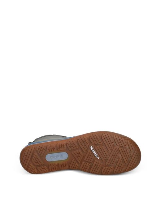 Camper Blue Peu Pista Gm Lace-Up Sneakers