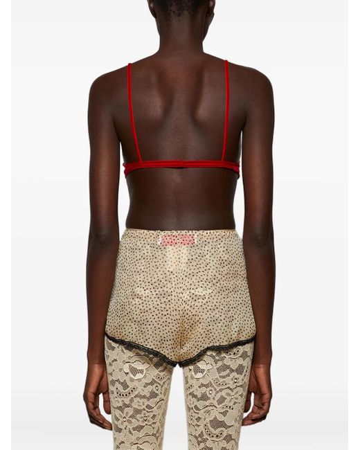 Valentino Garavani Red Paris Bra