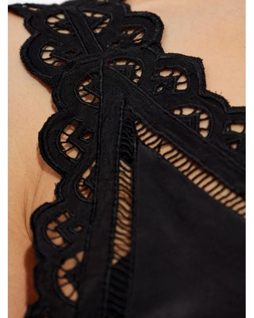 Top Smanicato di Isabel Marant in Black