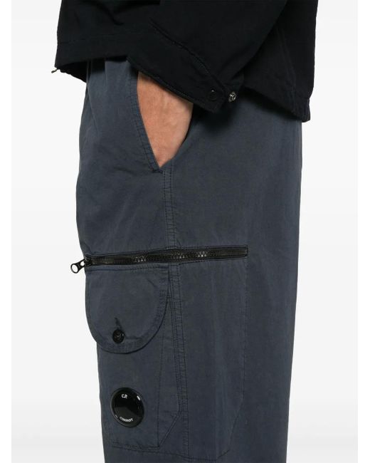 Pantaloni Microreps di C P Company in Blue da Uomo