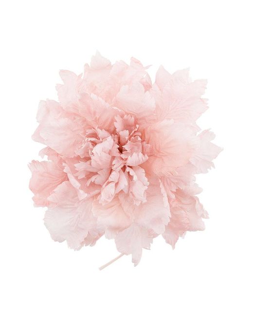 Ann Demeulemeester Pink Oversized Flower Brooch