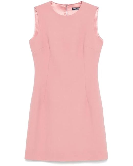 Dolce & Gabbana Pink Dna Virgin-Wool Dress