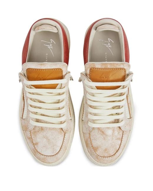 Giuseppe Zanotti Brown Gz94 Sneakers