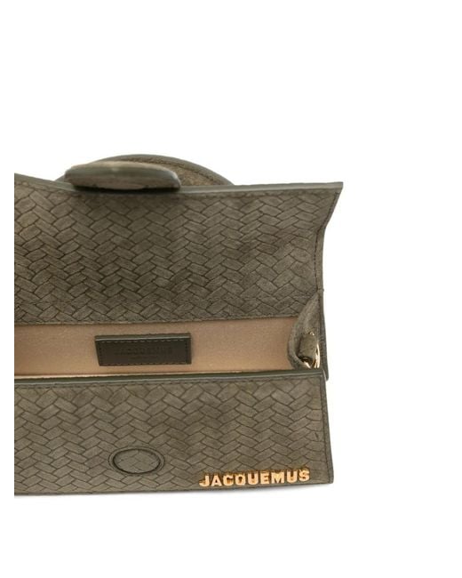 Jacquemus Green Le Bambino Leather Handbag