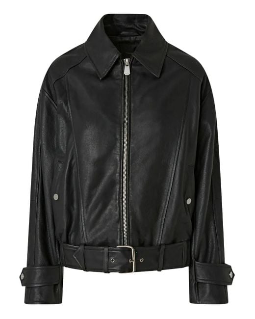 Pinko Black Guanciale Jacke Mit Stickerei