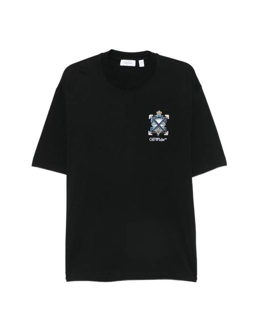 Off-White c/o Virgil Abloh Black T-Shirt À Logo for men