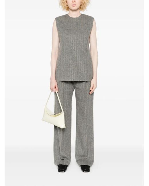 Carven Gray Tops