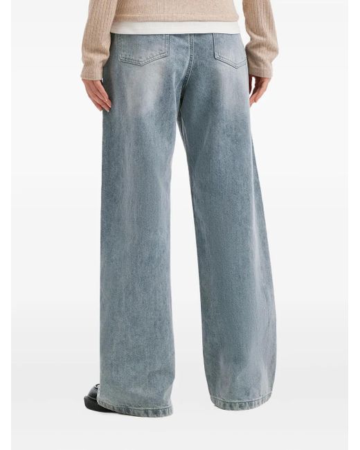 B+ AB Blue Pocket Denim Jeans