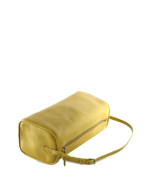 The Row Yellow 90's Leather Shoulder Bag