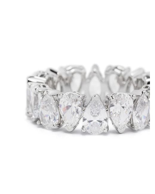 Swarovski White Vittore Matrix Ring