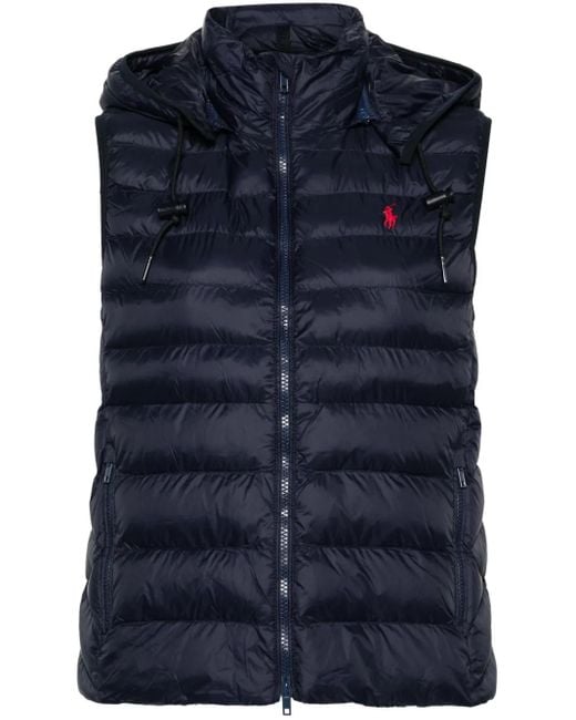 Polo Ralph Lauren Blue Quilted Gilet
