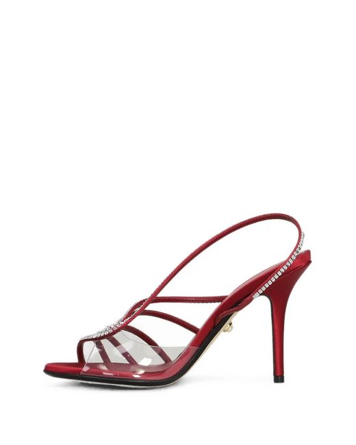 ALEVI Pink Penelope Crystal-Embellished Sandals