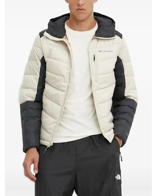 Columbia Gray Labyrinth Loop Ii Hooded Quilted Jacket for men