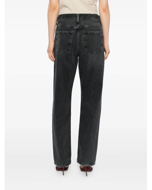 Jeans Kelly di Agolde in Gray