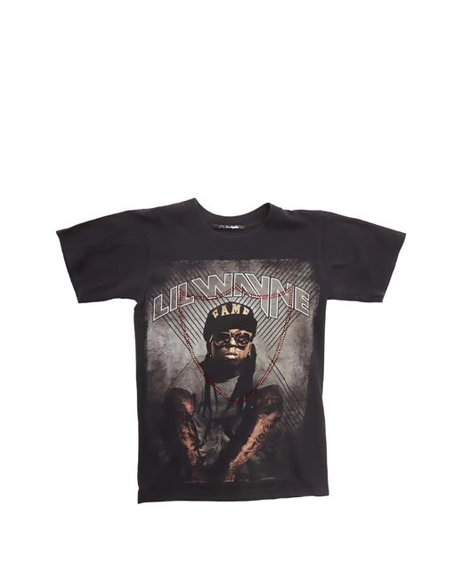 HTC Black Studded T-Shirt for men