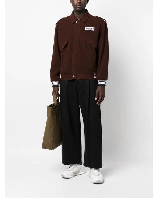 Rassvet (PACCBET) Brown Logo Patch Jacket for men