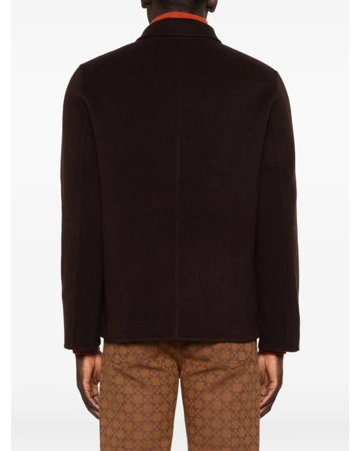 Sandro Black Button-Up Jacket for men