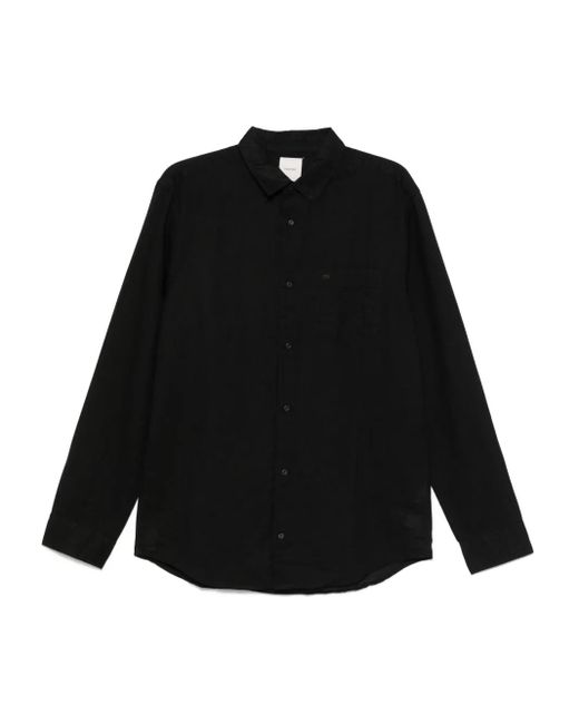 メンズ Calvin Klein スラブシャツ Black