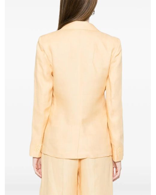 Weekend by Maxmara Natural Flap-Pocket Blazer