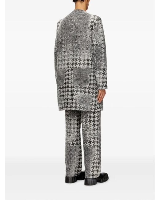 DIESEL ジャカード デニムコート Gray