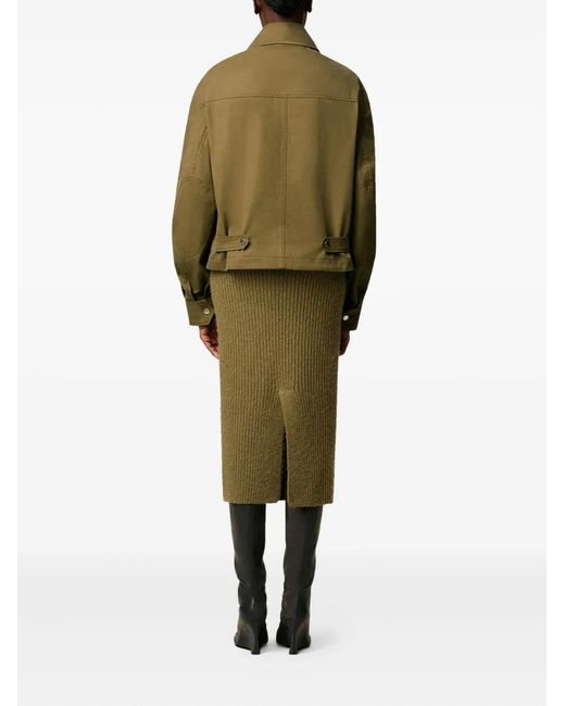 AMI Green Cotton Worker Jacket