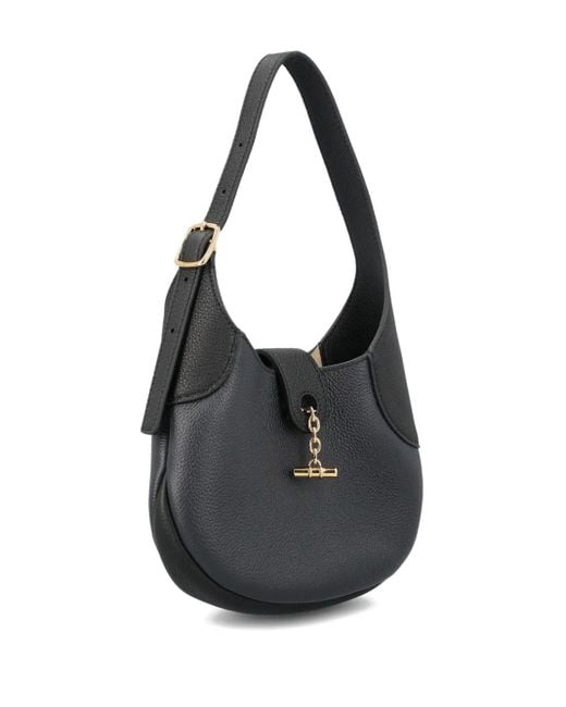 Loro Piana Black Mini Bobbin Chain-Embellished Shoulder Bag