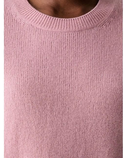 Marc O' Polo Pink Crew-Neck Sweater