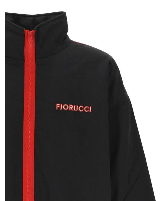 Fiorucci Black Hot Winter Bomber Jacket