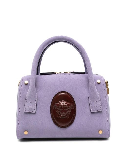 Borsa Tote di Versace in Purple