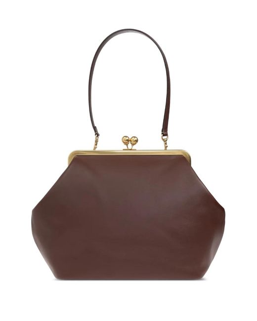 COACH Brown Leather Clutch Bag