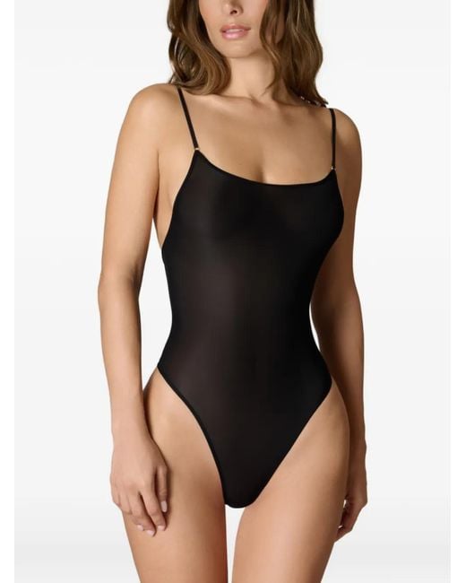 Maison Close Black Double Sens Shapewear Body