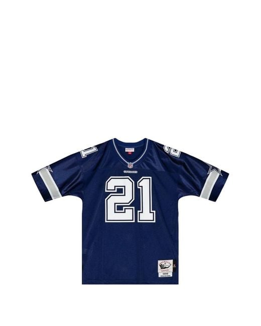 Mitchell & Ness Blue X Nfl 1996 Dallas Cowboys Deion Sanders Jersey for men