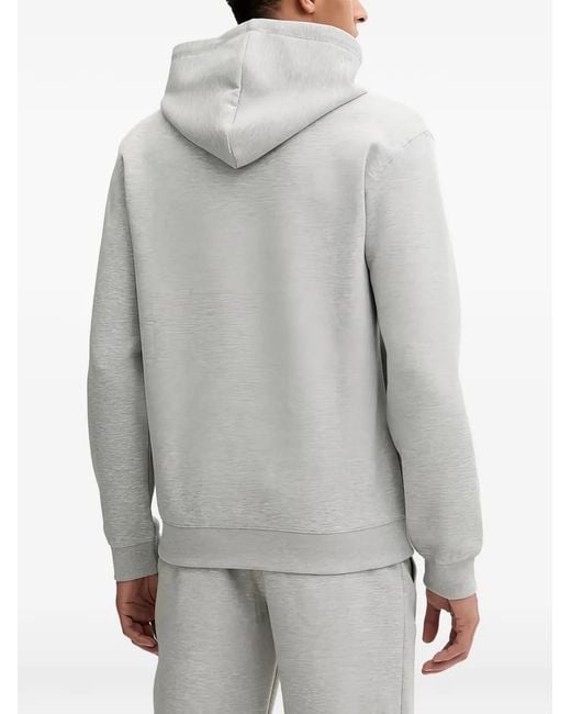 Guess Gray Zip-Up Hoodie for men