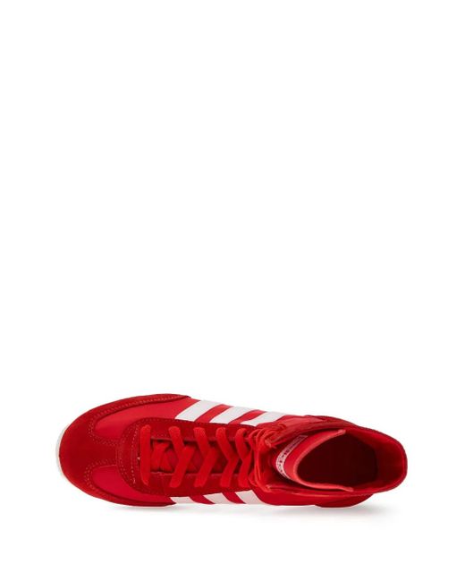 adidas Japan H High-Top Sneakers in Red | Lyst