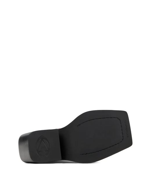 CAMPERLAB Red Quetal Embossed Square Toe Boots