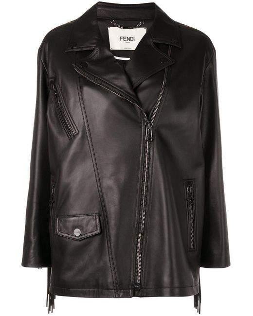 Fendi biker deals jacket