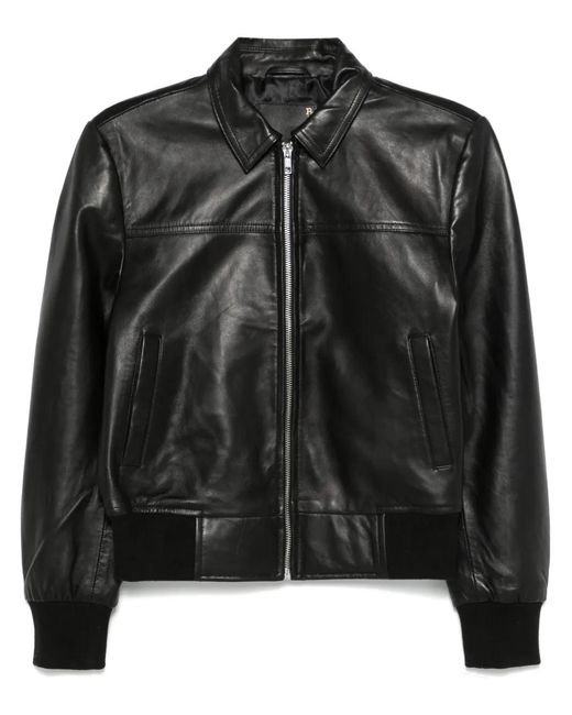R13 Black Leather Jacket