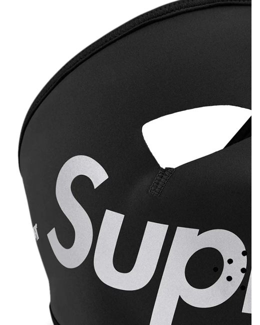 Supreme X Windstopper Logo Face Mask in Black for Men | Lyst