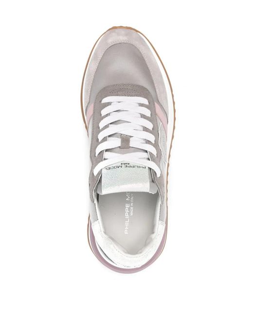 Philippe Model White Flat Shoes