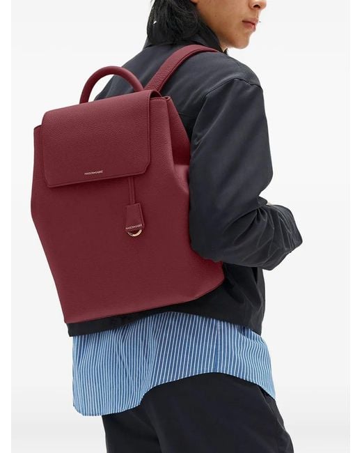 Maison De Sabre Red The Medium Soft Backpack