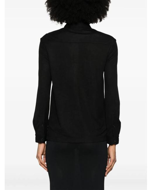 Tom Ford Black Fine-Knit Shirt
