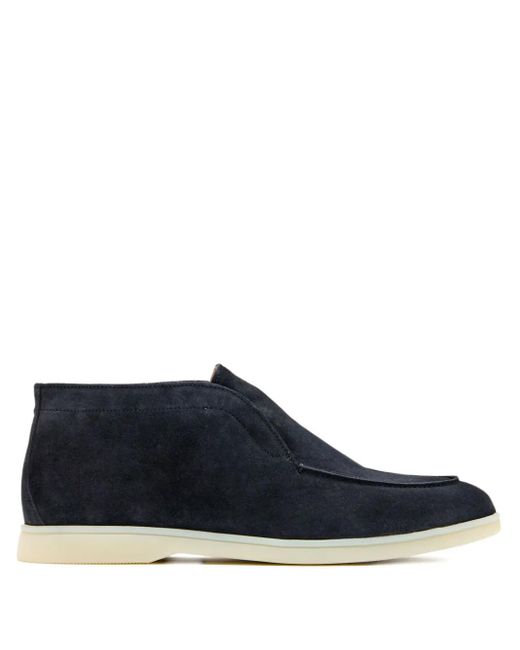 Forsa Blue Suede Slip-On Boots for men