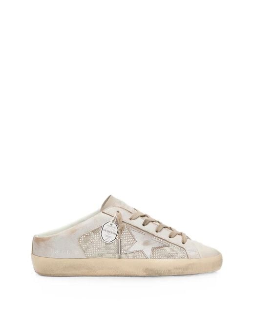 Golden Goose Deluxe Brand White Super-Star Sabots Ltd
