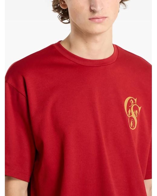 Columbia Red Csc Heritage Graphic T-Shirt for men