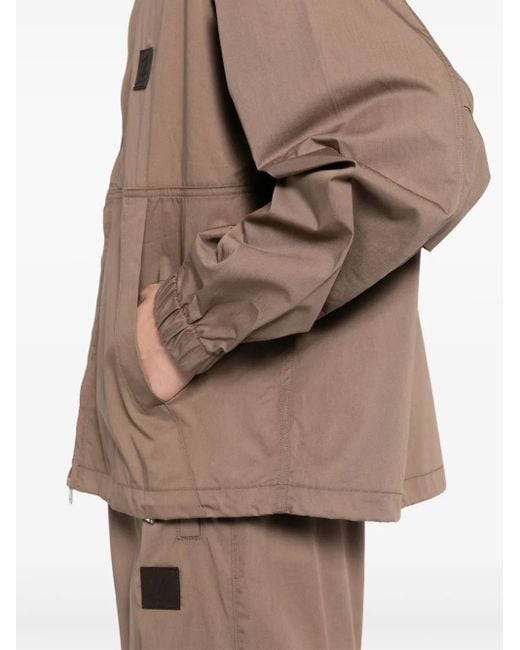 Agolde Brown Harrier Windbreaker for men